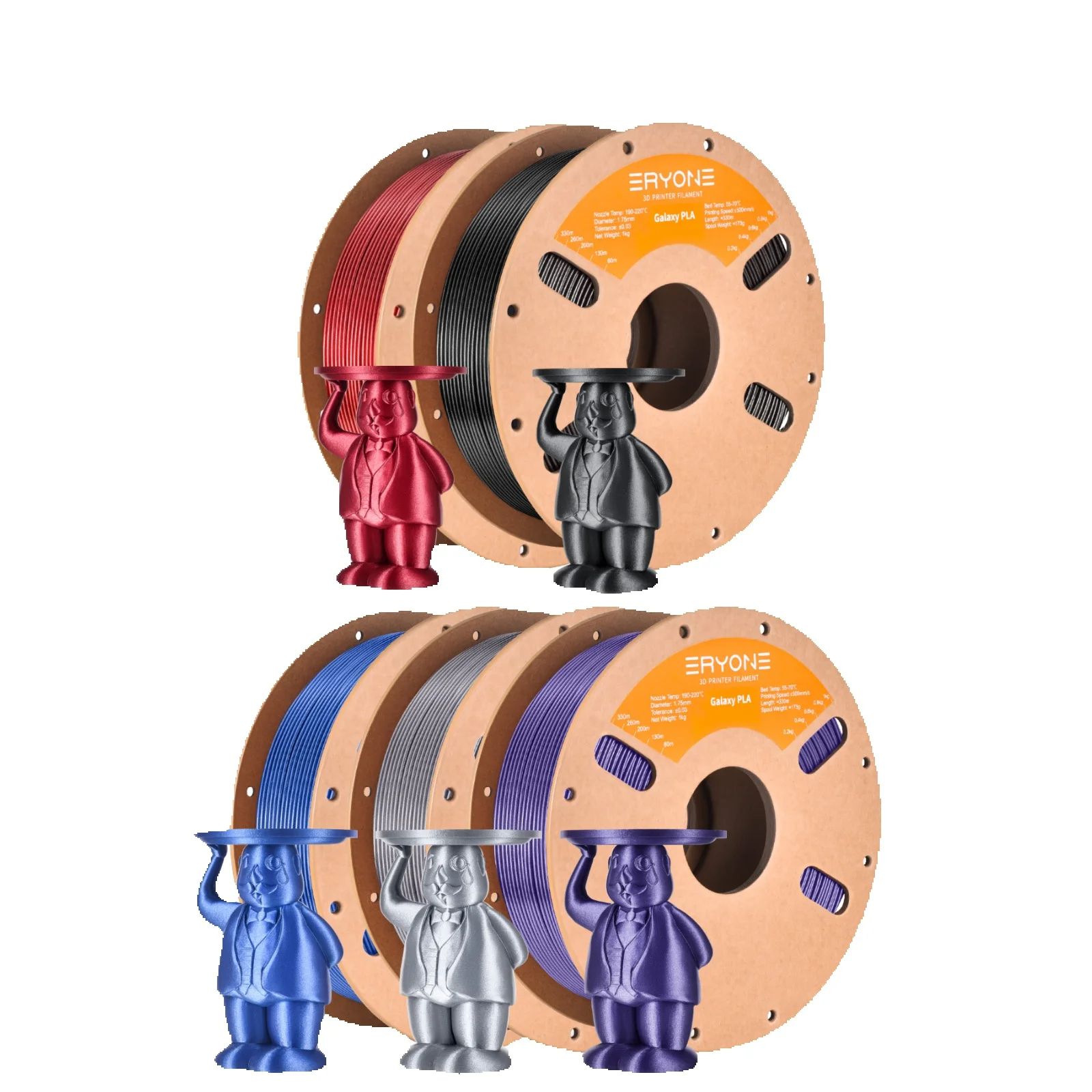3D Printing Nylon - Eryone-3Dプリンター用グリッターフィラメント,完璧なSpoled (1kg),1.75mm,キラキラ,高品質,迅速な発送