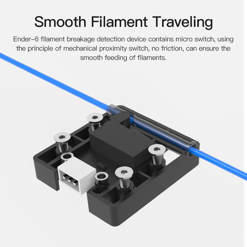 Creality Ender 3 V2用 フィラメント切れセ - 3D Printing Industry のレビューと価格