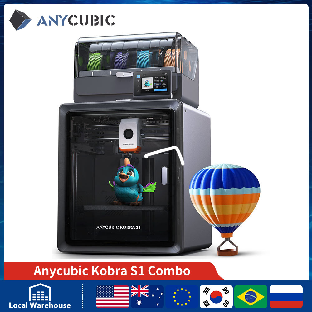 Anycubic Kobra S1 コンボ マルチカラー 3 - 3D Printing Online Service のレビューと価格