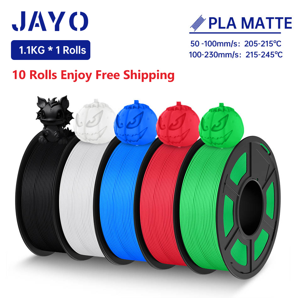 3DプリンターフィラメントJAYO-PLA,滑らかなマット仕 - 3D Printing Nylon のレビューと価格