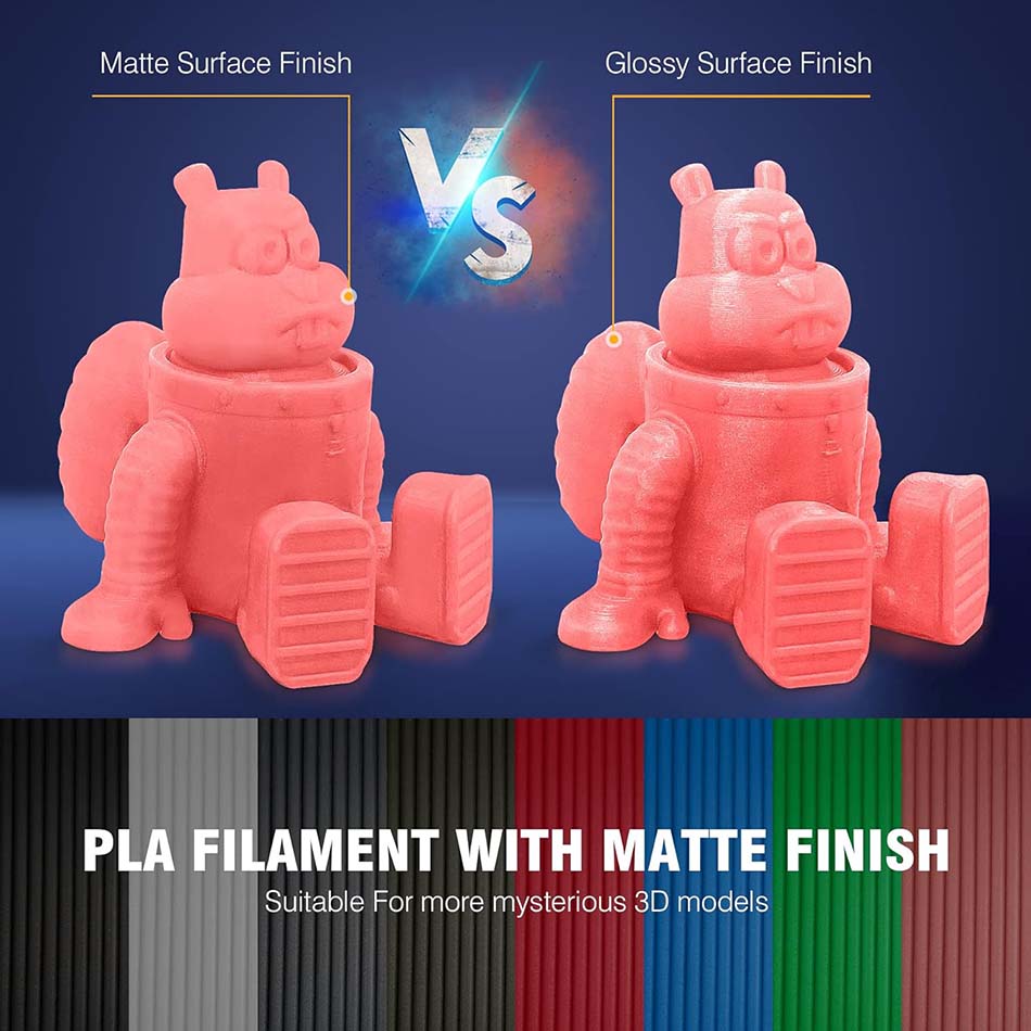 3DプリンターフィラメントJAYO-PLA,滑らかなマット仕 - 3D Printing Nylon のレビューと価格