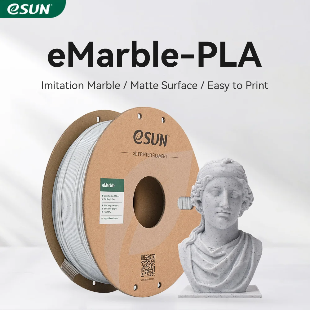 ESUN マーブルPLAフィラメント 1.75mm 3Dプリ - 3D Printing Nylon のレビューと価格