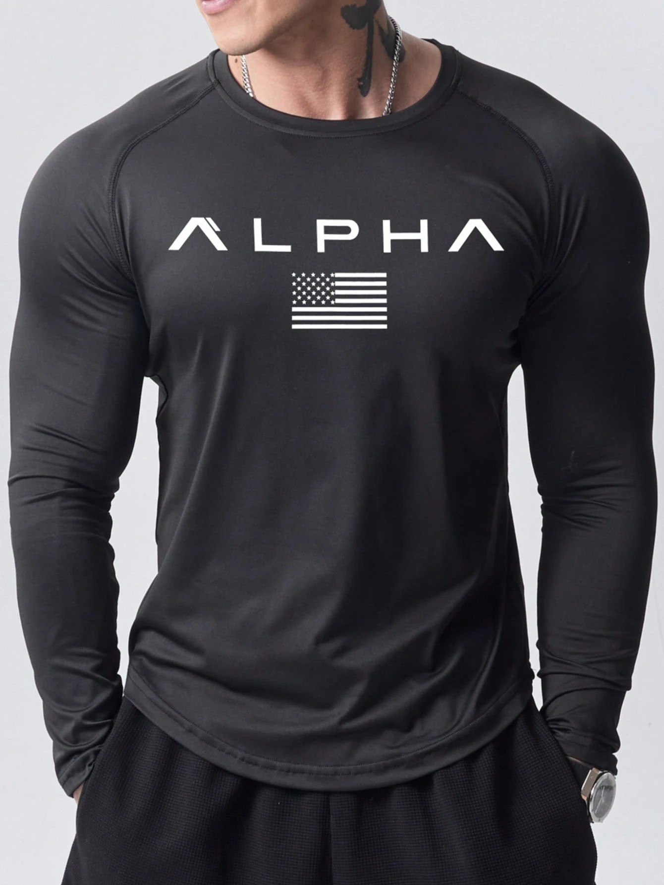 2025年春夏向けの新作メンズ長袖Tシャツ。ストリートファッ - 3D Printing Custom のレビューと価格