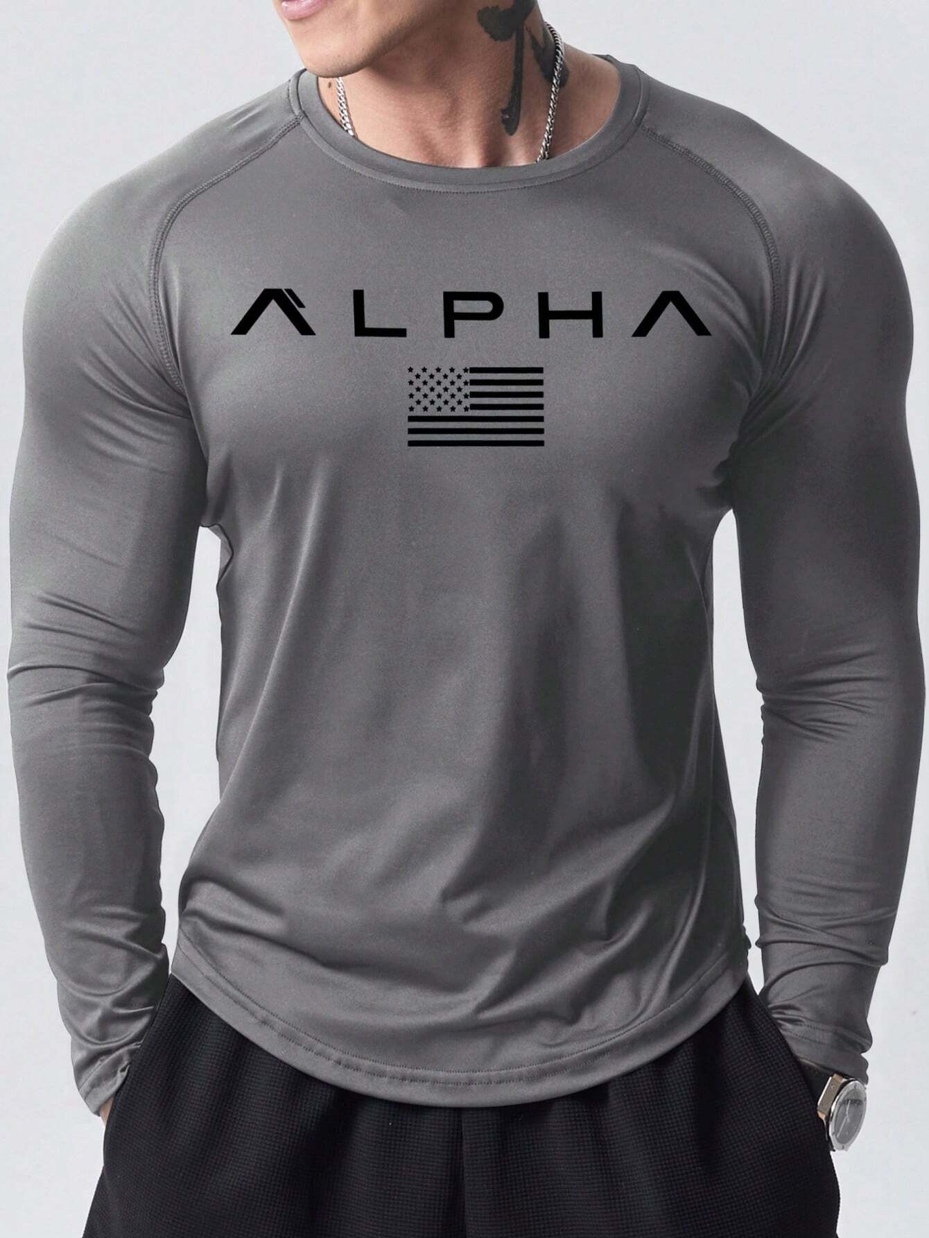2025年春夏向けの新作メンズ長袖Tシャツ。ストリートファッ - 3D Printing Custom のレビューと価格