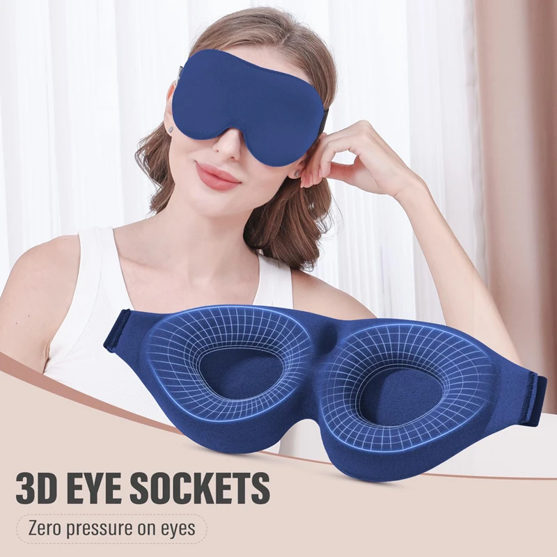 3Dナイトスリープアイマスク、通気性があり、睡眠に最適な超ソ - 3D Printing Mask のレビューと価格