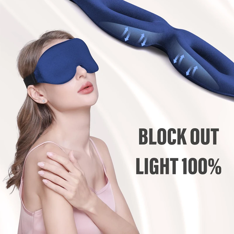 3Dナイトスリープアイマスク、通気性があり、睡眠に最適な超ソ - 3D Printing Mask のレビューと価格