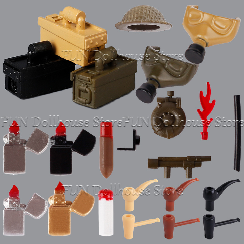 第二次世界大戦イギリス軍兵士フィギュアヘルメット3Dプリント - 3D Printing Lego Bricks のレビューと価格