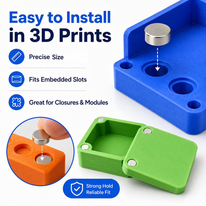 3Dプリントツールキット 5x2mm 強力マグネット バンブ - 3D Printing Bambu Lab のレビューと価格