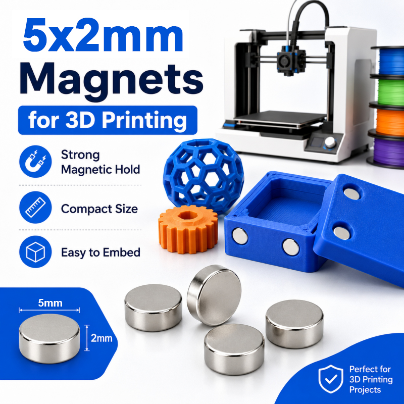 3Dプリントツールキット 5x2mm 強力マグネット バンブ - 3D Printing Bambu Lab のレビューと価格