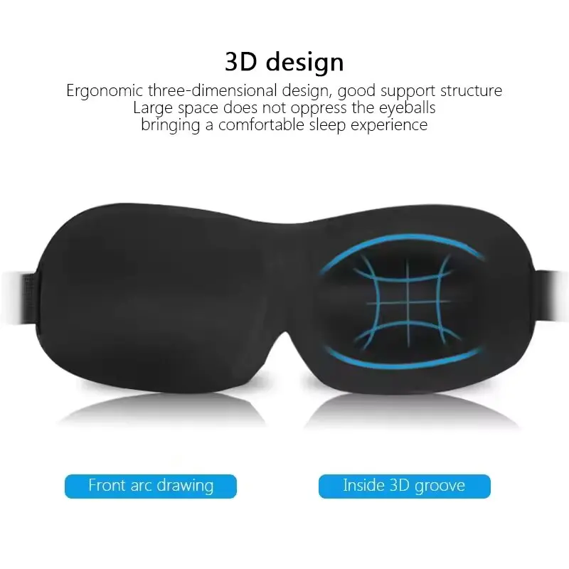 睡眠用アイマスク 3D立体カップ型 盲眼パッド 凹型モールド - 3D Printing Mask のレビューと価格